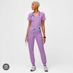 Figs Rafaela top in lilac dawn